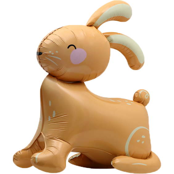 ★現貨-台灣★兔子氣球 可愛小兔兔氣球 生日布置 周歲 氣球布置 動物 動物氣球 畢業 兔寶寶 生日佈置 派對 慶生 禮-規格圖9