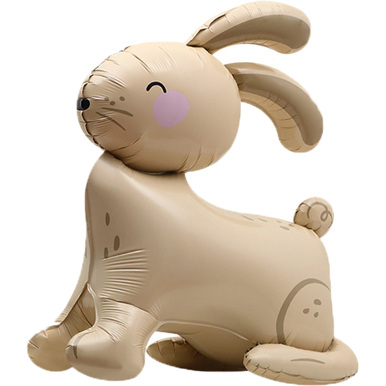 ★現貨-台灣★兔子氣球 可愛小兔兔氣球 生日布置 周歲 氣球布置 動物 動物氣球 畢業 兔寶寶 生日佈置 派對 慶生 禮-規格圖9