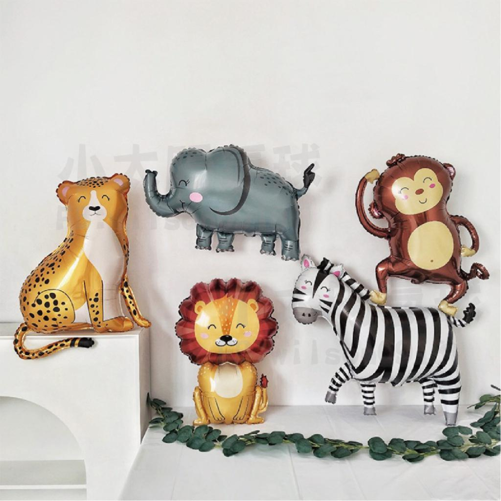 ★現貨-台灣★豹氣球 美洲豹 動物 獅子 森林 班紋 生日佈置 氣球 性別派對 kty氣球佈置 夜店 酒吧 派對 金錢豹-細節圖9