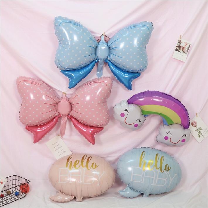 ★現貨-台灣★性別氣球 性別揭示 站立 問號氣球 周歲佈置 寶寶氣球 城堡氣球 派對 生日 36吋爆破氣球 站立氣球-細節圖4