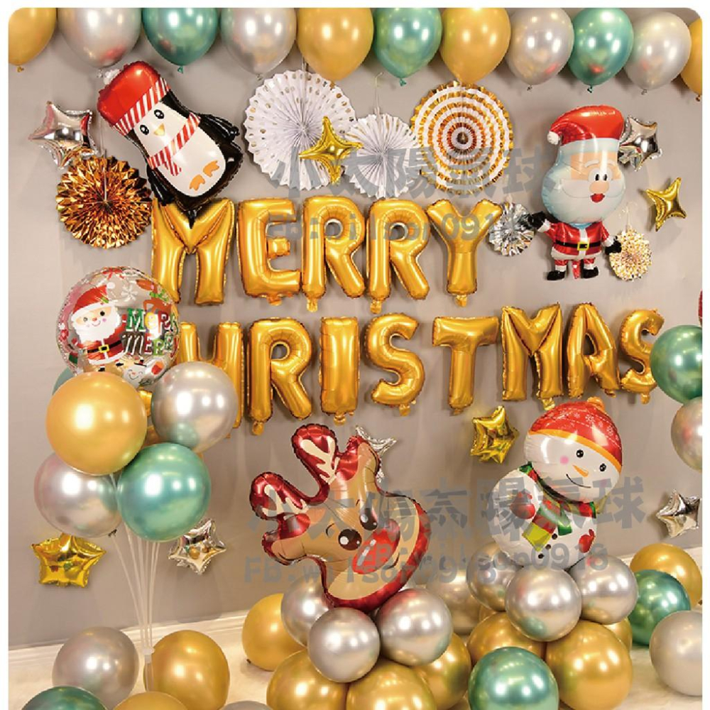 ★現貨-台灣★/聖誕老人氣球/鋁箔氣球/布置/聖誕節/耶誕節布置/聖誕樹/雪人/聖誕老公公/耶誕節佈置/平安夜慶祝-細節圖3