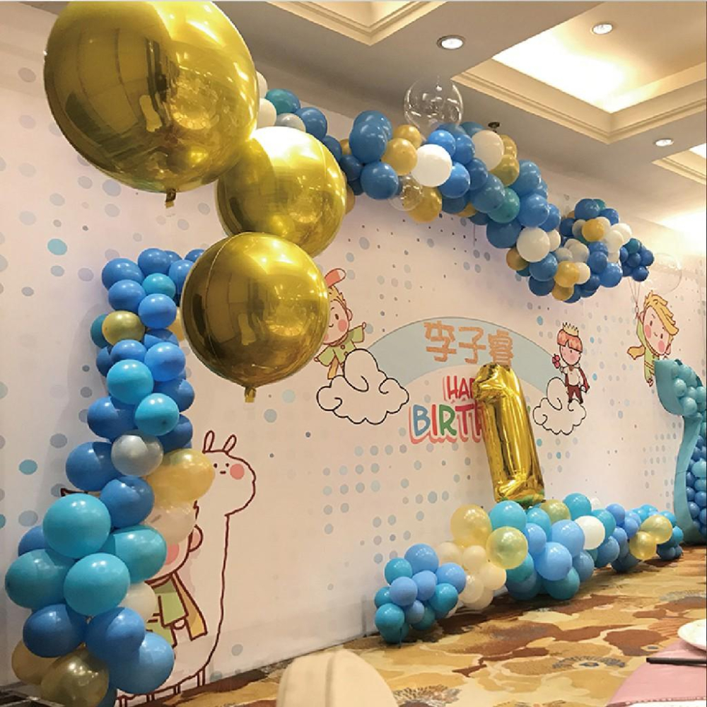 ★現貨-台灣★4D圓球/22吋/馬卡龍色氣球/生日佈置/氣球/金屬色/彩色/婚禮佈置/婚拍氣球/周歲/鋁箔氣球/慶生-細節圖7