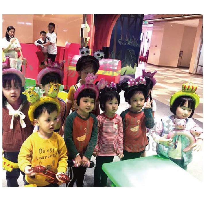 ★現貨-台灣★髮箍 生日氣球 生日布置 周歲布置/生日佈置/周歲佈置/造型生日帽/小孩生日帽/粉色/派對-細節圖7