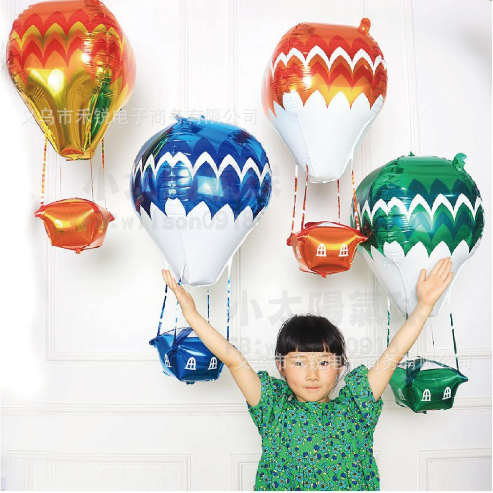 ★現貨-台灣★熱氣球氣球/氣球佈置/生日/慶生/野餐/露營/周歲/寶寶生日/生日氣球/熱氣球造型/生日套組/套餐/-細節圖4