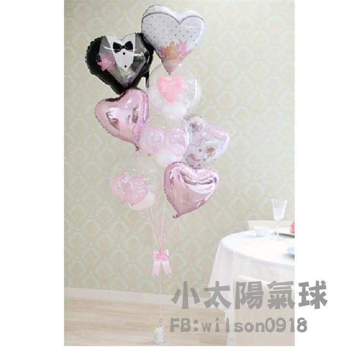 ★現貨-台灣★/婚禮氣球/婚禮布置/禮服氣球/新娘房布置/新娘房佈置/婚禮佈置/求婚佈置/新郎新娘氣球/婚禮小物-細節圖2