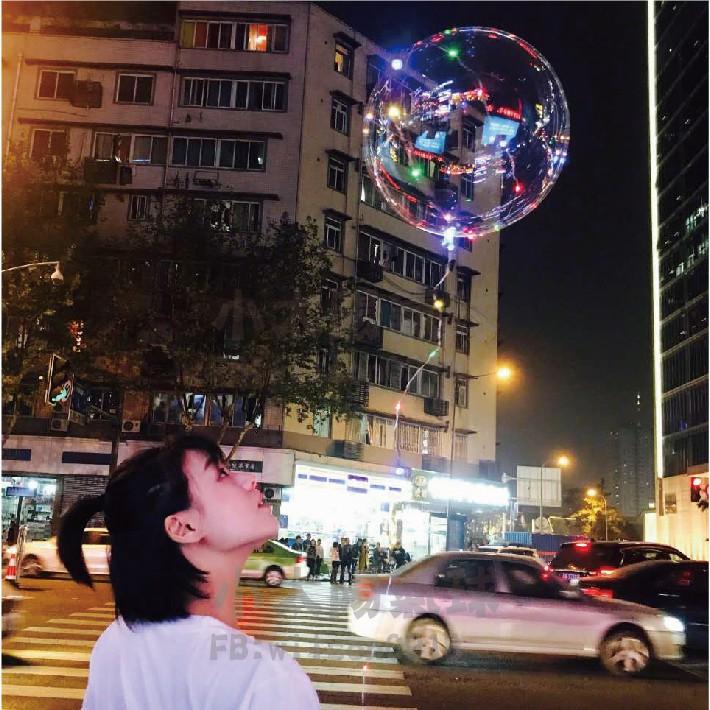★現貨-台灣★彩色發光啵啵球/波波球/告白氣球/透明/發光/氣球/生日/派對/佈置/啵啵球/夜市氣球/波波氣球/燈泡氣球-細節圖5