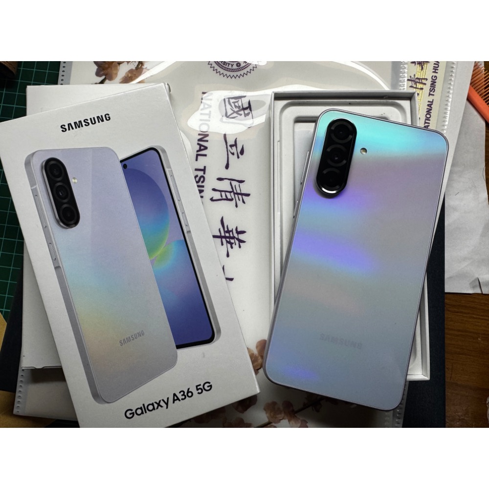 售Samsung Galaxy A36 5G(256G夜光紫)保固到2026/7/16-細節圖2