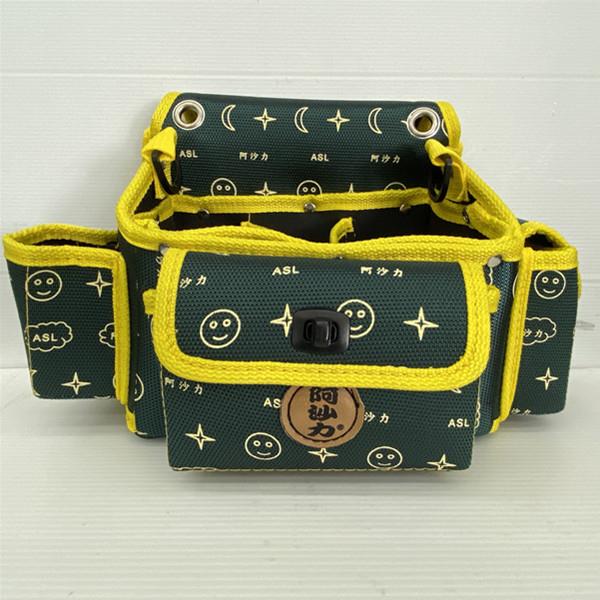 (阿沙力5+2格釘袋) 釘袋 工具袋 工具包 腰包 工具腰包 工作包 電工袋 零件包 收納袋 木工釘袋 板模釘袋 置物袋-細節圖2