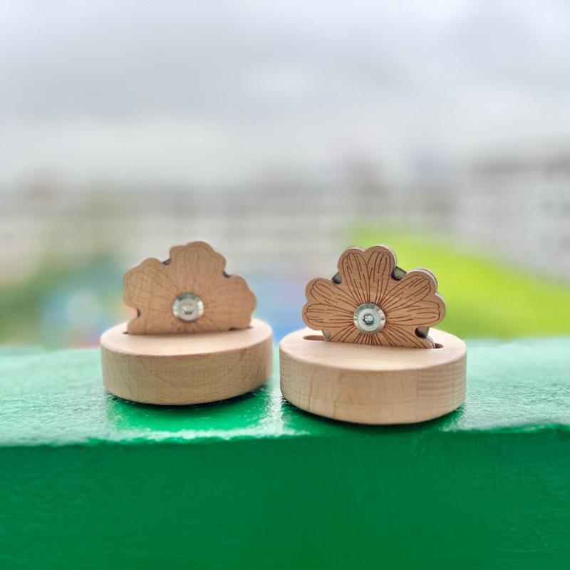 [手作家園］剪線刀實木雕刻花瓣切線器 sk5高碳鋼花朵斷線器-細節圖2