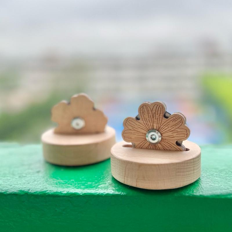 [手作家園］剪線刀實木雕刻花瓣切線器 sk5高碳鋼花朵斷線器-細節圖4
