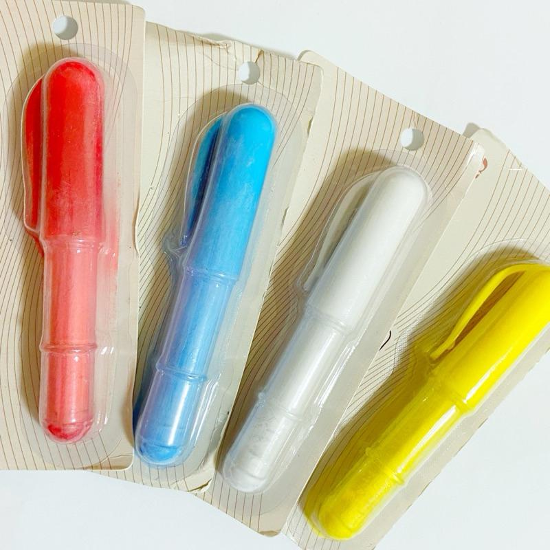 ｛手作家園｝粉式記號筆 粉土筆 洋裁畫線器 原廠貨 粉紅 藍 黃 白 粉片 補充粉筆洋裁記號筆-細節圖3