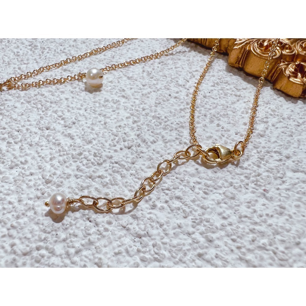 🔮神秘紫羅蘭-紫水晶珍珠項鍊🔮-細節圖4