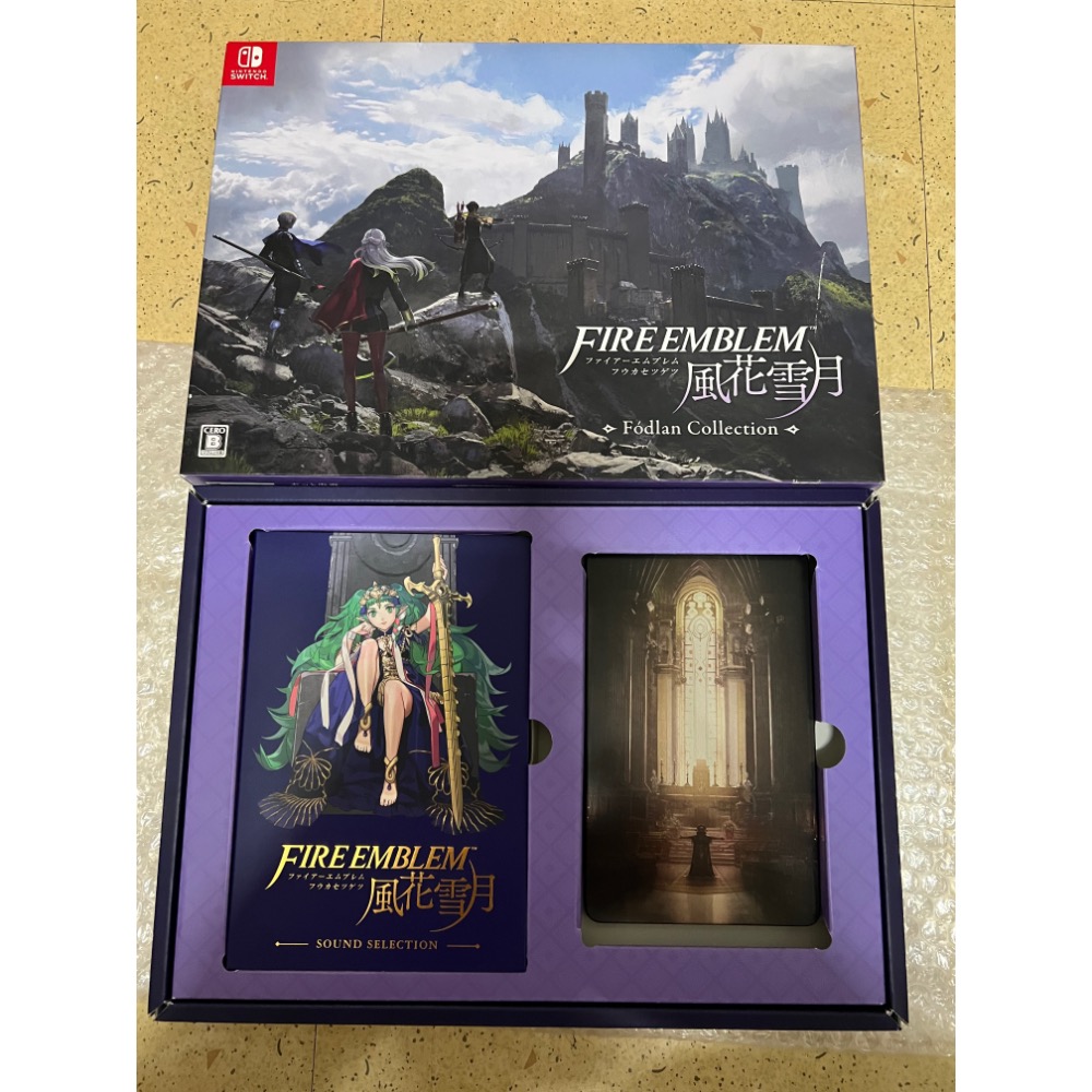 （任天堂 Nintendo switch 遊戲片）聖火降魔錄 風花雪月 限定版（無遊戲）-細節圖2