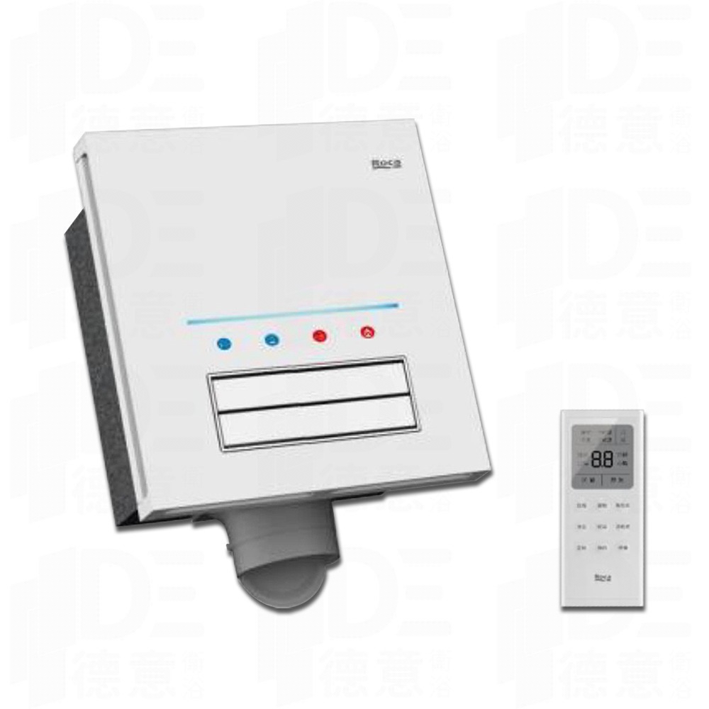 🔥 實體店面 Roca 西班牙品牌 暖風機 乾燥機 換氣 陶瓷加熱 韻律風門 濾網 無線遙控 A818023000-細節圖2