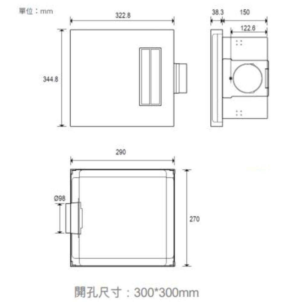 🔥 實體店面 Roca 西班牙品牌 暖風機 乾燥機 換氣 陶瓷加熱 韻律風門 濾網 無線遙控 A818023000-細節圖9