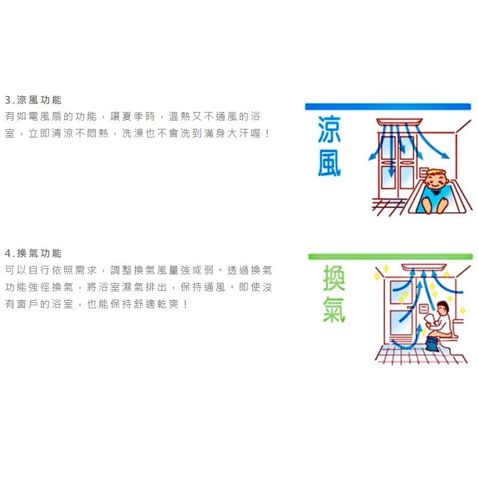 🔥實體店 保固三年 樂奇 小太陽 BD-125W1 BD-125W2 浴室 暖風機 乾燥機 線控 BD-125 通風扇-細節圖4