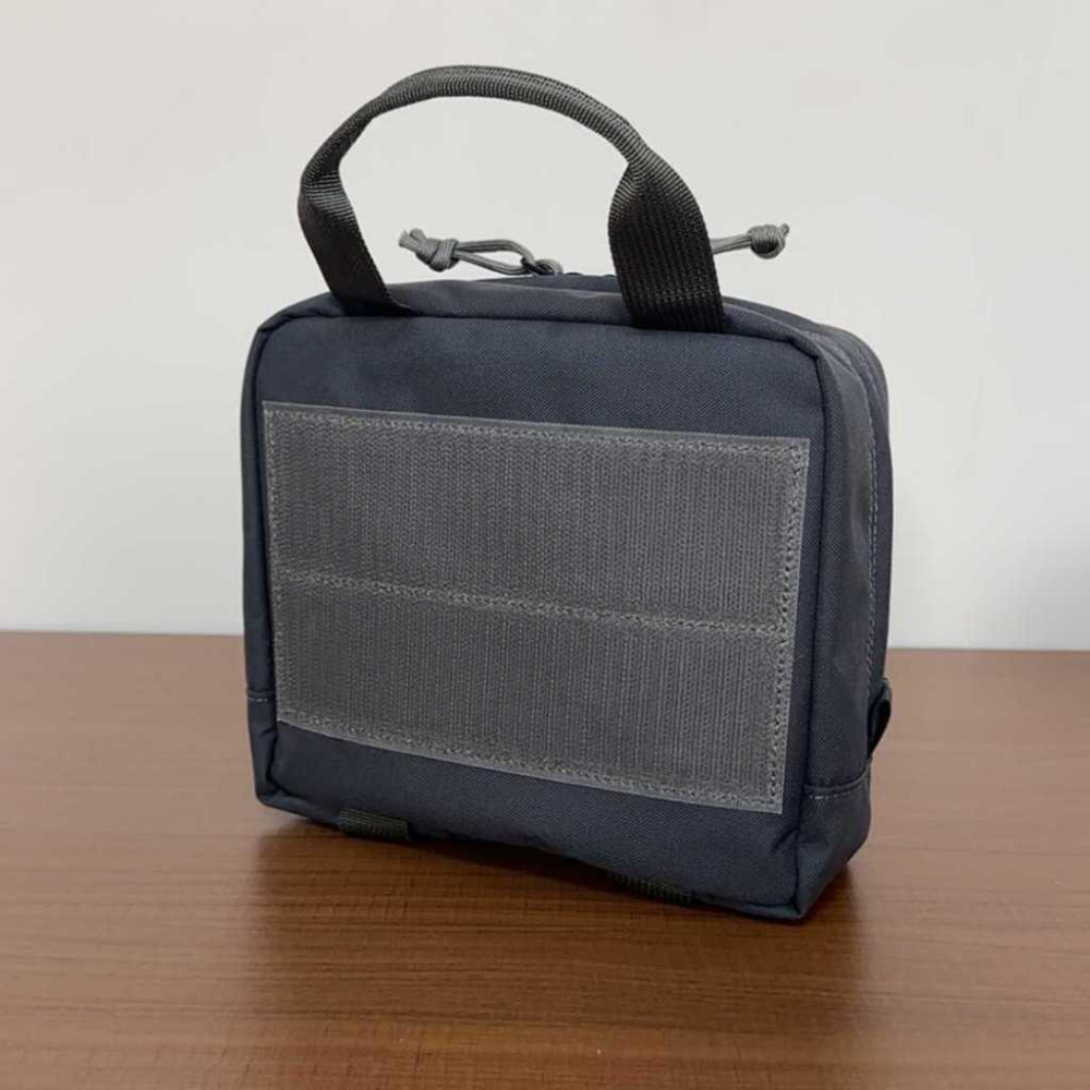 急救包 魔鬼氈副包 戰術透明副包 簡易內掛附件袋收納袋 戰術附件包搭配鳥包魔術貼-細節圖2