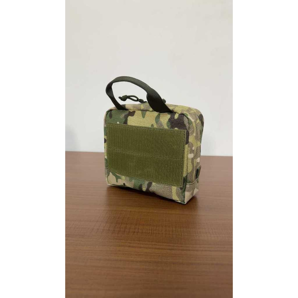 急救包 魔鬼氈副包 戰術透明副包 簡易內掛附件袋收納袋 戰術附件包搭配鳥包魔術貼-細節圖4