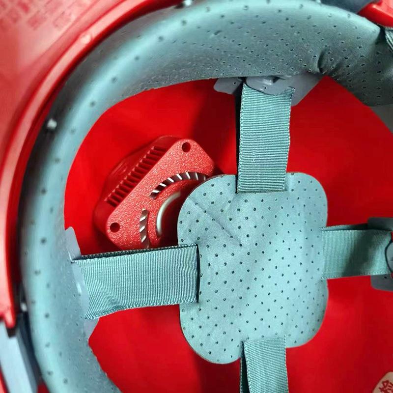 V型安全帽風扇工地充電風扇帽子內建降溫夏安全頭盔電力勞保改裝-細節圖3