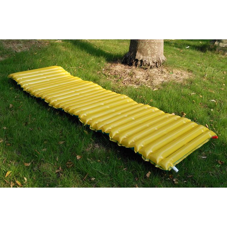 出口日本防災用品單人緊急充氣床墊戶外充氣墊防潮睡墊野外露營車載旅行-細節圖2