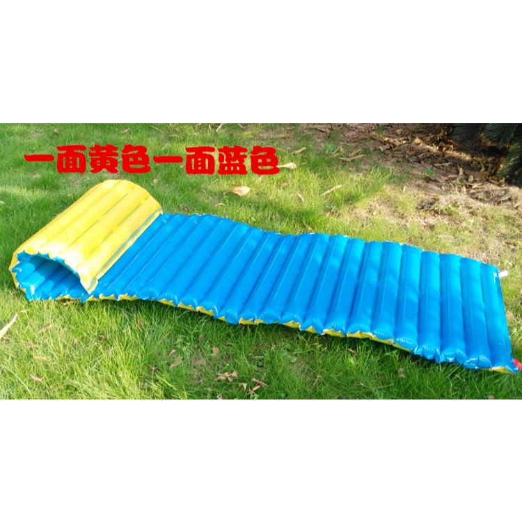 出口日本防災用品單人緊急充氣床墊戶外充氣墊防潮睡墊野外露營車載旅行-細節圖5