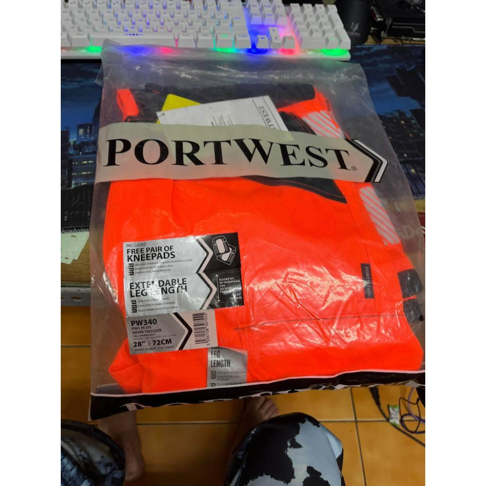 離岸風電風場風力發電高品質工地安全褲~符合 EN ISO 20471 反光等級-細節圖2