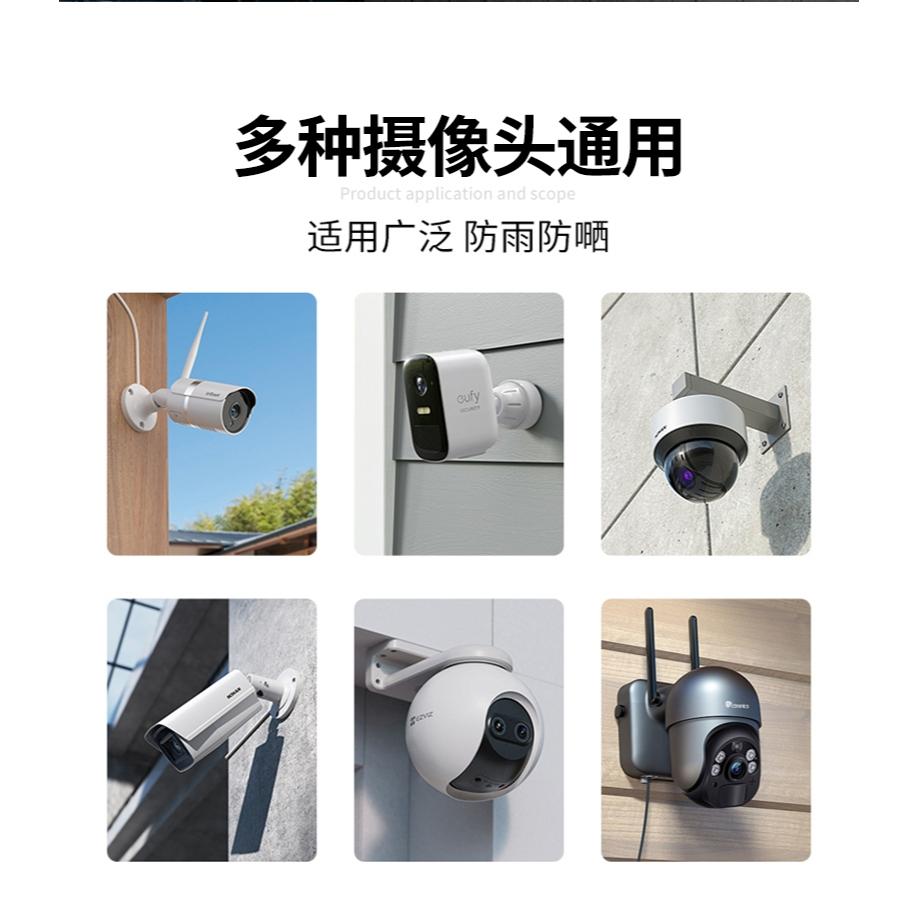 室外監控遮陽遮雨罩戶外牆上攝像頭防塵罩戶外電源加厚耐用遮雨罩-細節圖6