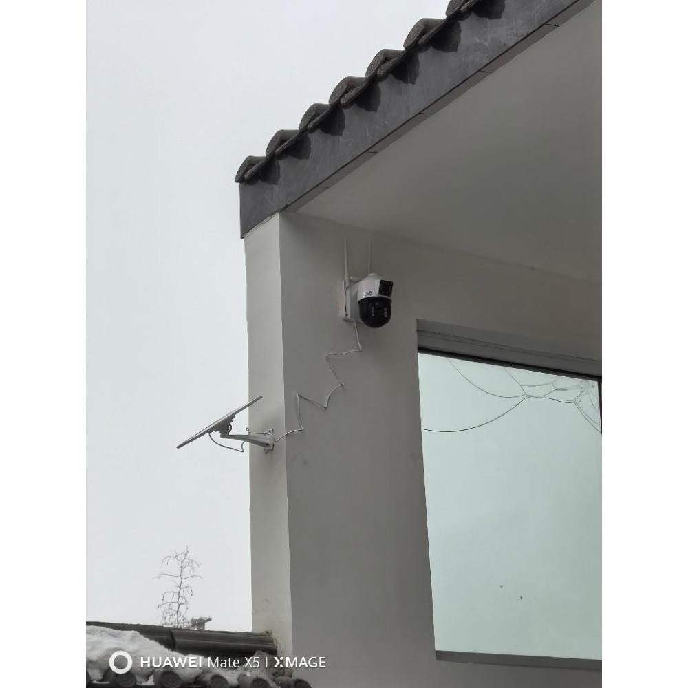 太陽能監視器 雙鏡頭單燈4g 卡監視器/適合現場沒電的/無人看管地方-細節圖4