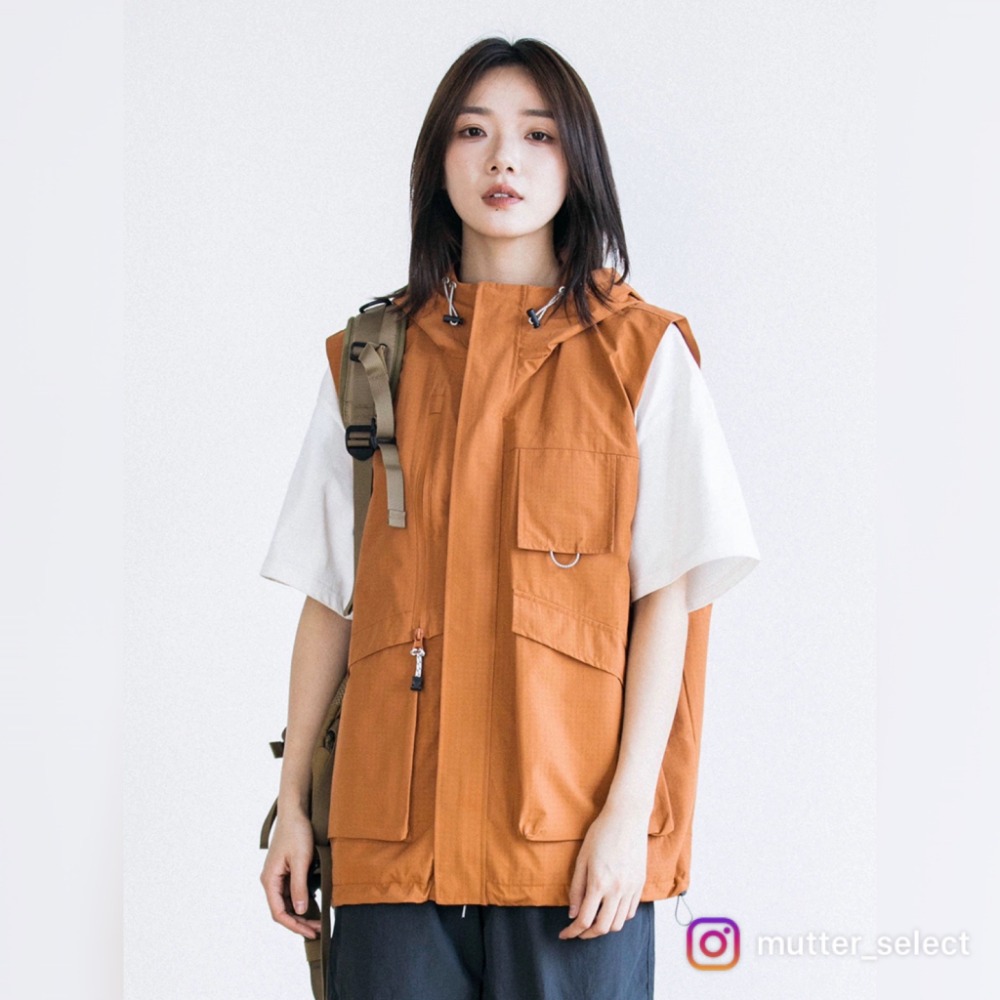 MUTTER｜戶外 露營 釣魚 工裝馬甲 工裝背心-細節圖3