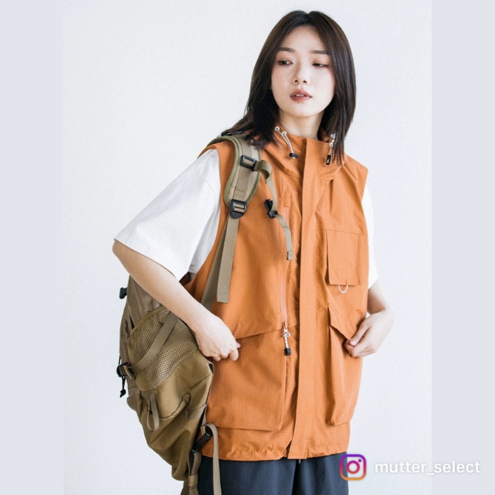 MUTTER｜戶外 露營 釣魚 工裝馬甲 工裝背心-細節圖5
