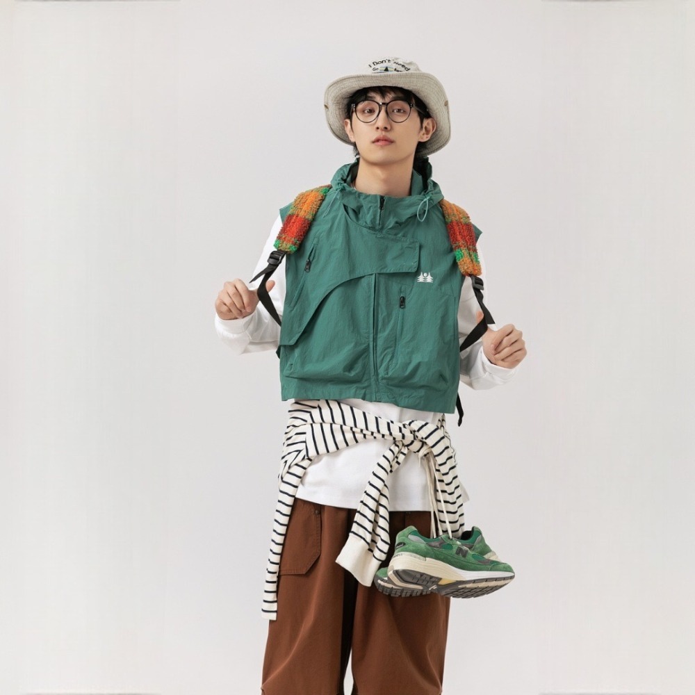 MUTTER｜山系 戶外 釣魚 防潑水 短款 機能馬甲 工裝背心-細節圖4