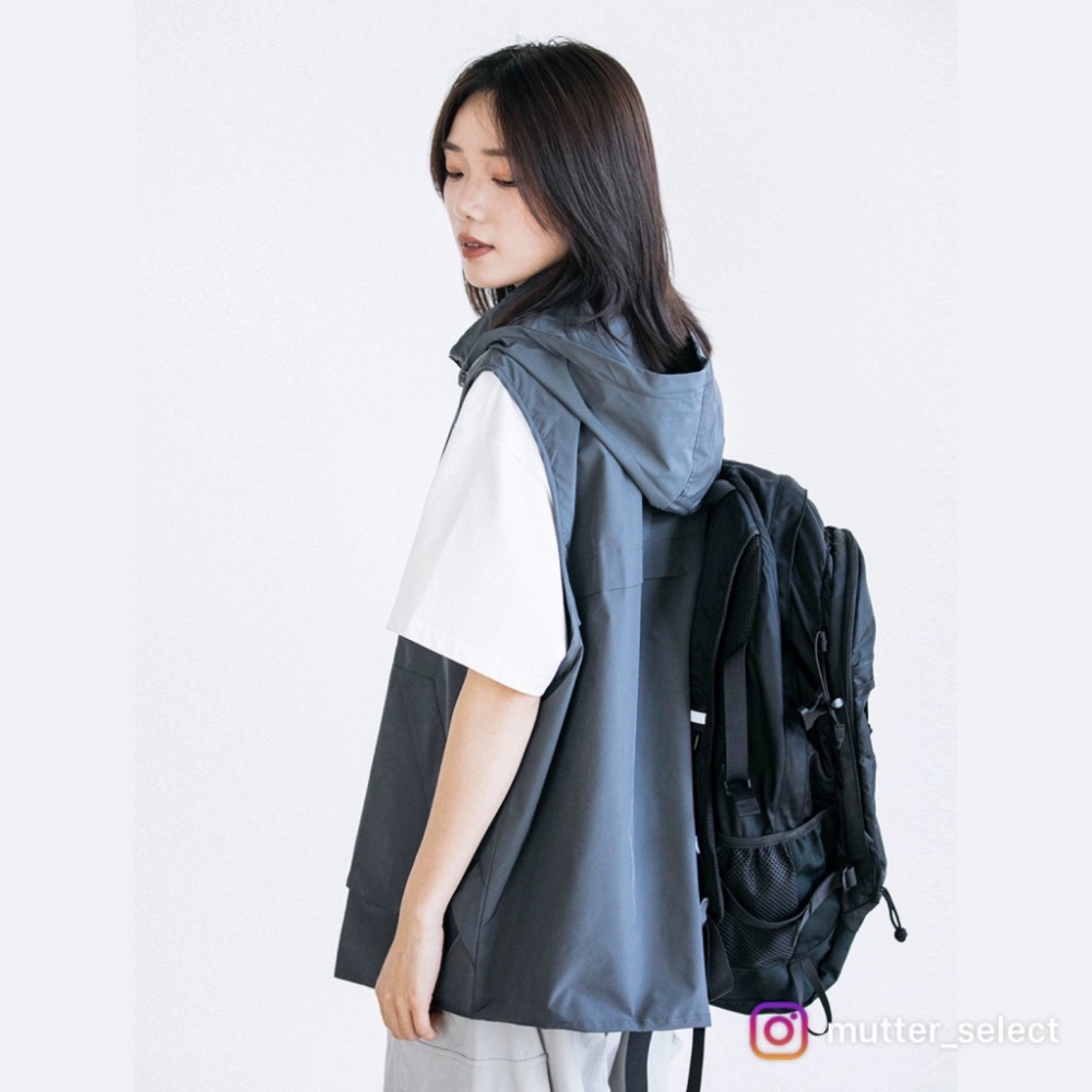 MUTTER｜日系 戶外 戰術機能背心 多口袋 工裝馬甲 連帽背心-細節圖7