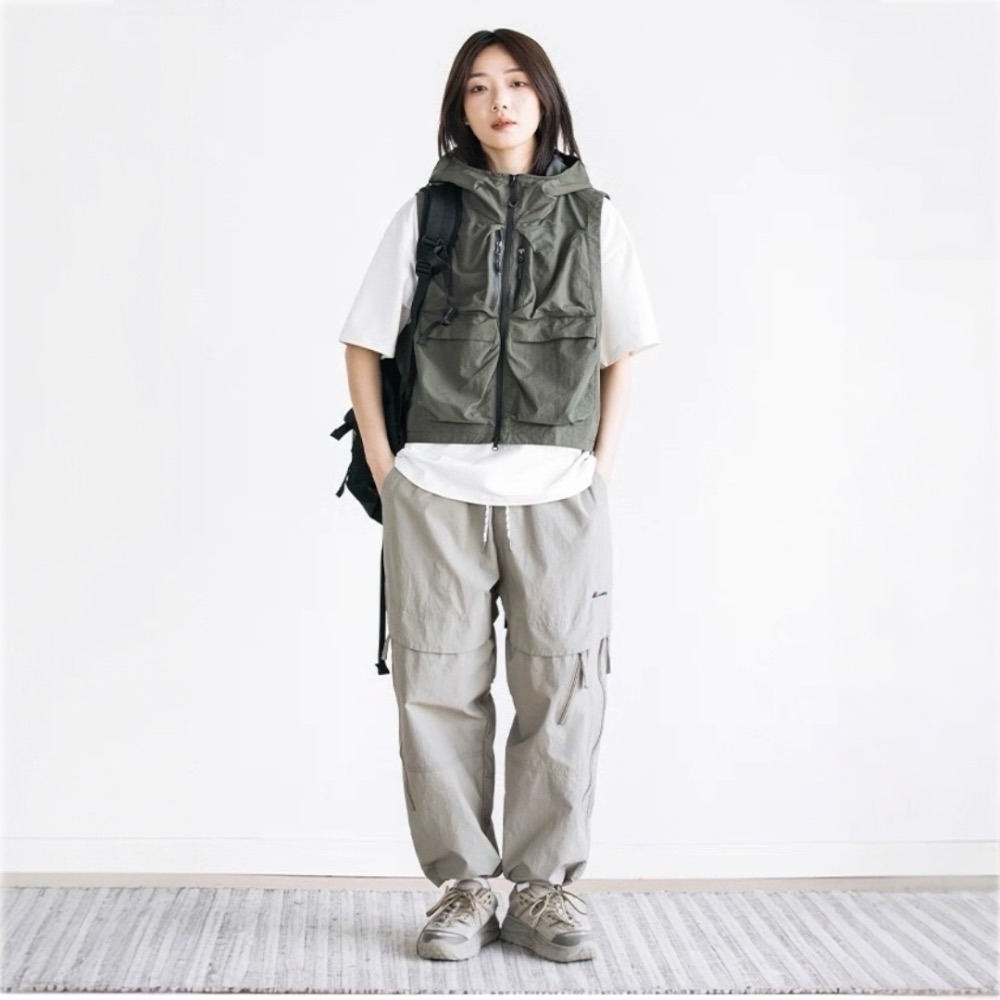 MUTTER｜山系 戶外 多口袋 防潑水 機能馬甲 工裝背心 工裝馬甲-細節圖5