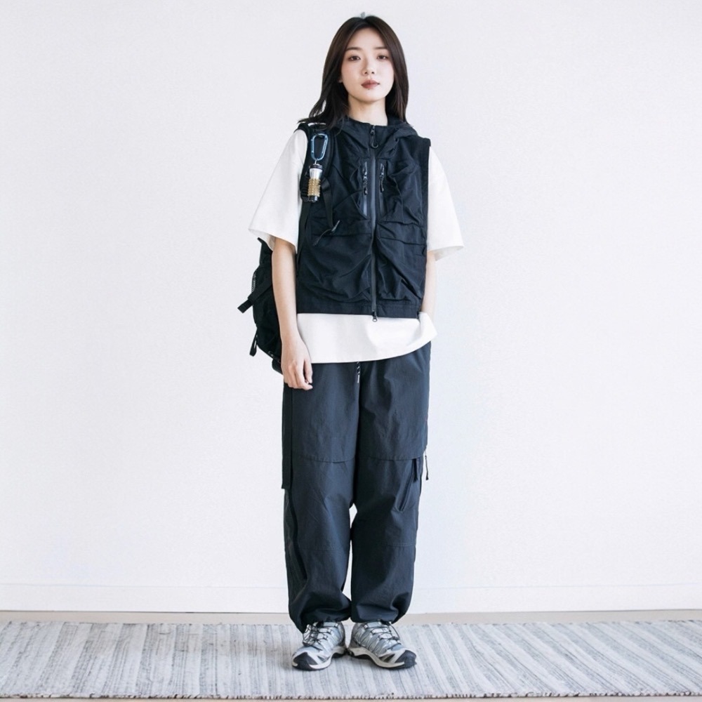 MUTTER｜山系 戶外 多口袋 防潑水 機能馬甲 工裝背心 工裝馬甲-細節圖6