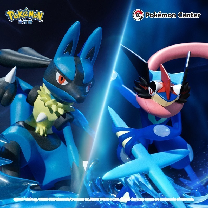 正版 玩樂主義 特效公仔 寶可夢 皮卡丘 仙子伊布 耿鬼 炎兔兒 甲賀忍蛙 路卡利歐 神奇寶貝 生日 擺件 禮物-細節圖6