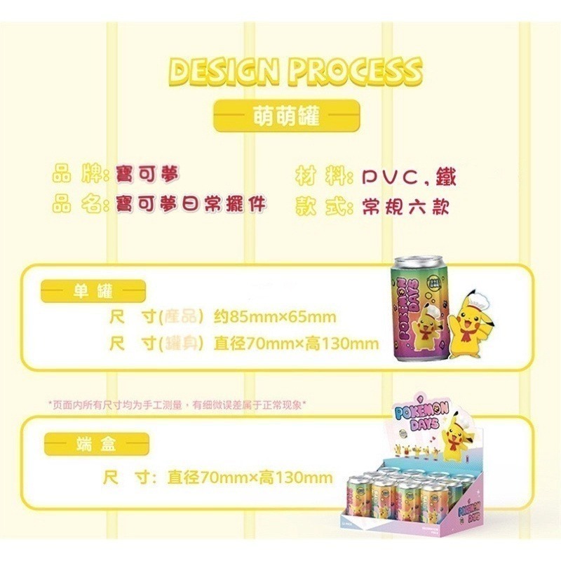【喵喵屋|24H出貨】Pokemon 寶可夢 萌萌罐 皮卡丘 公仔 神奇寶貝 禮物 盲盒 筆筒 貼紙 蛋糕 擺飾-細節圖8
