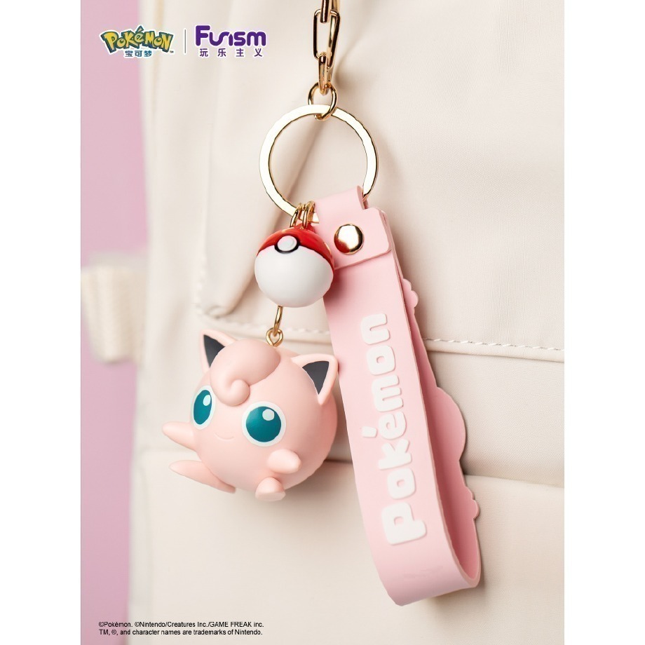 【喵喵屋|24H出貨】玩樂主義 寶可夢 公仔 鑰匙圈 皮卡丘 喵喵 耿鬼 胖丁 正電拍拍 負電拍拍 掛飾 鑰匙扣-細節圖10