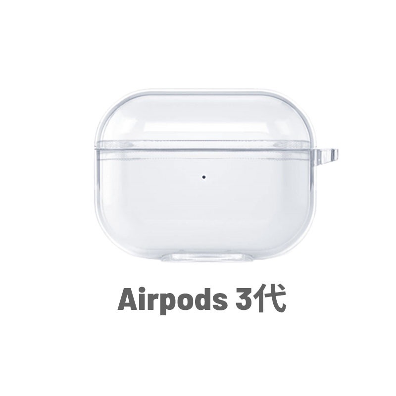 【喵喵屋】高透耳機保護套 升級款TPU全透明 適用蘋果耳機 AirPods Pro/1/2/3 4加厚保護殼-規格圖9