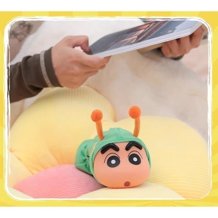 【喵喵屋|24H出貨】正版 52TOYS 蠟筆小新 摸魚新生活 可動 盲盒 小新 摸魚 盲抽 盲盒 上班摸魚-細節圖7