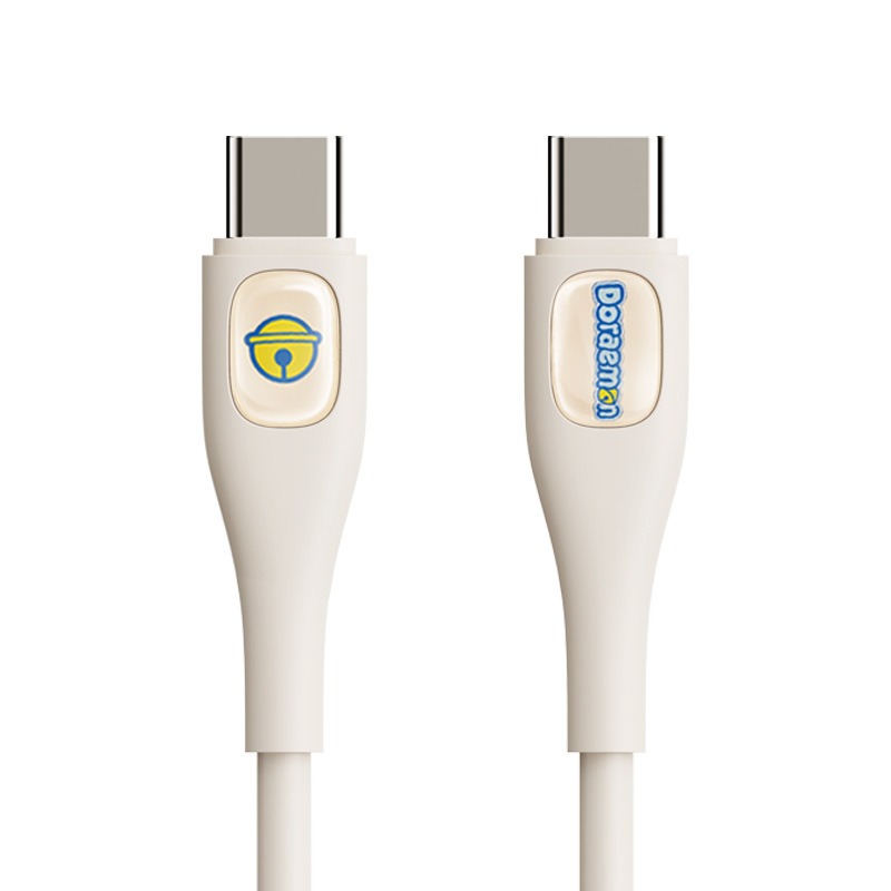 正版 哆啦A夢 雙頭快充線 小叮噹 充電線 數據線 傳輸線  type-c USB Lightning 手機 電腦 送禮-規格圖9