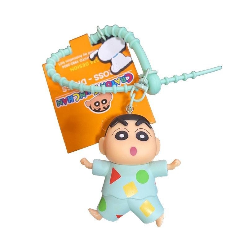 【喵喵屋|24H出貨】蠟筆小新變裝鑰匙圈 吊飾 公仔 生日 交換禮物 禮物 鑰匙扣 掛件 送禮 獎勵-細節圖2