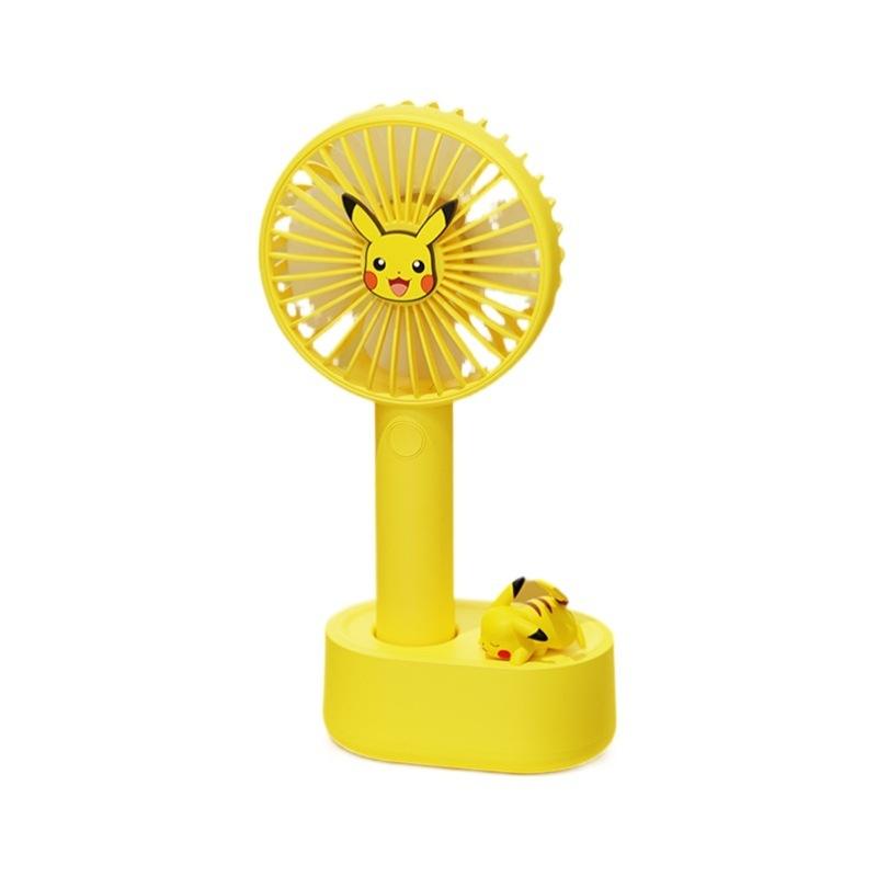 正版 寶可夢 搖頭風扇 皮卡丘 伊布 清涼夏日 隨身風扇 消暑小物 會搖頭 可愛 療癒-細節圖2