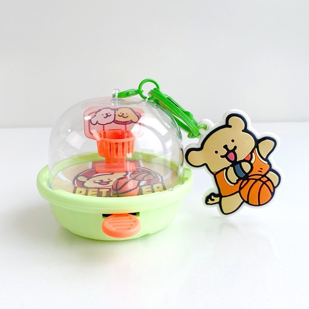 最新)投籃機-綠色（投進會歡呼）