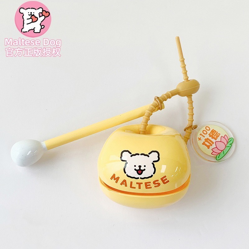 【喵喵屋|24H出貨】線條小狗 全系列 公仔 鑰匙圈 翻頁動畫機 送你小心心 翻轉 掛飾 鑰匙扣 線條狗 可愛小狗-規格圖9