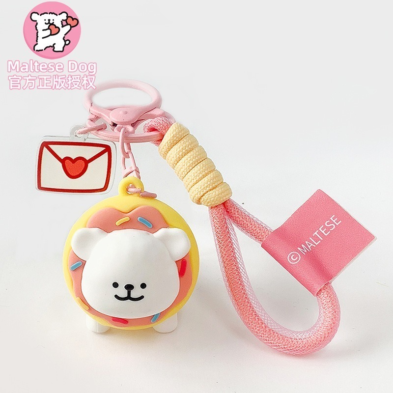 【喵喵屋|24H出貨】線條小狗 全系列 公仔 鑰匙圈 翻頁動畫機 送你小心心 翻轉 掛飾 鑰匙扣 線條狗 可愛小狗-規格圖9