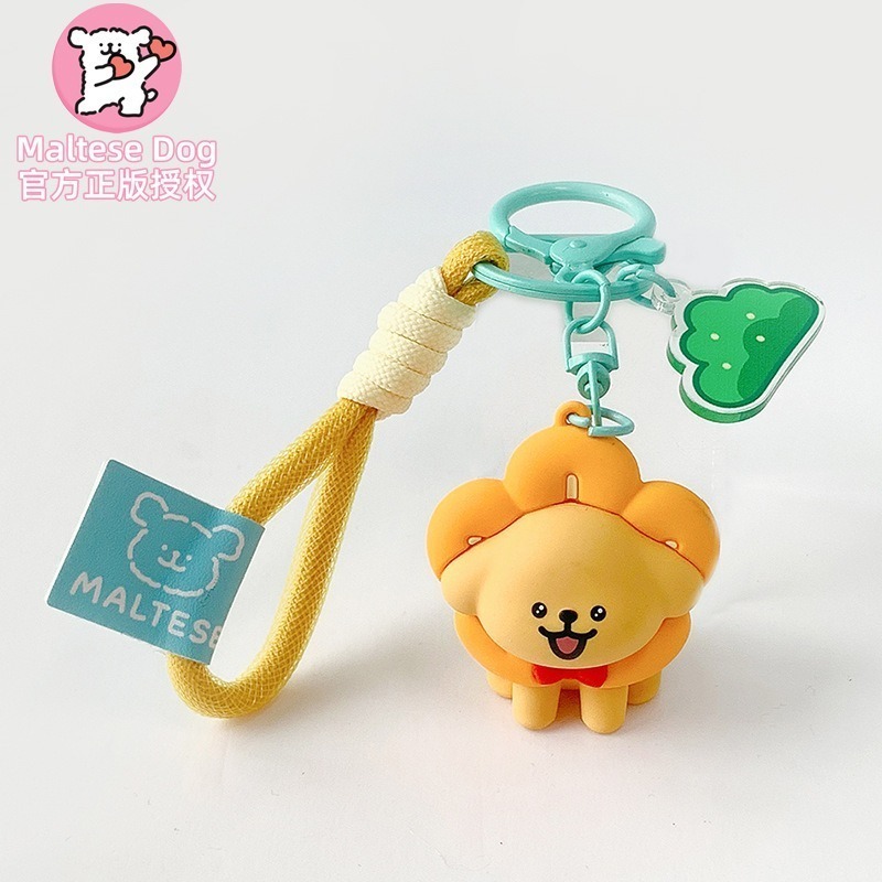 【喵喵屋|24H出貨】線條小狗 全系列 公仔 鑰匙圈 翻頁動畫機 送你小心心 翻轉 掛飾 鑰匙扣 線條狗 可愛小狗-規格圖9