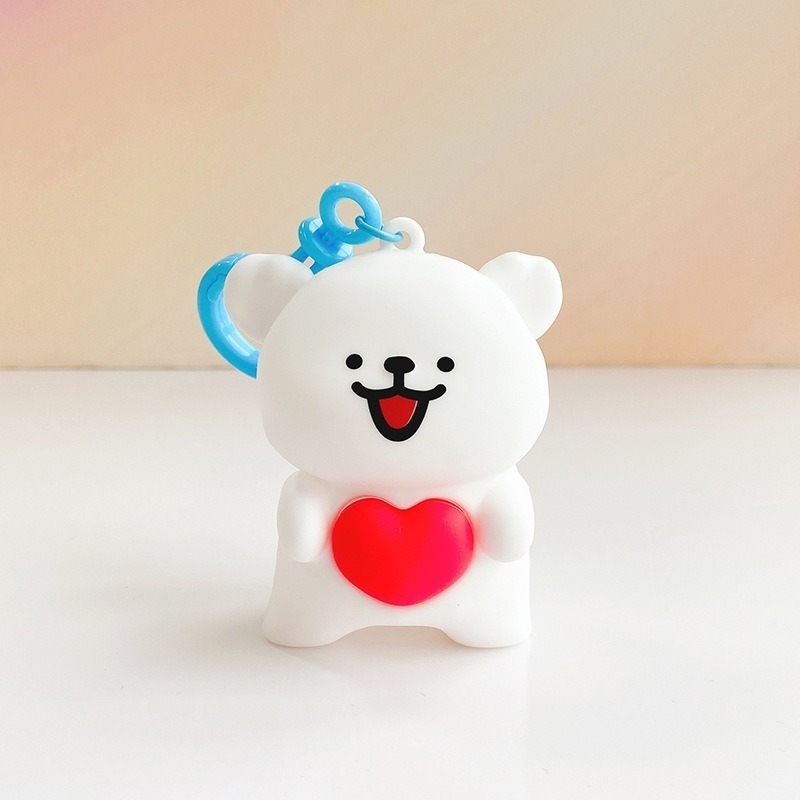 【喵喵屋|24H出貨】線條小狗 全系列 公仔 鑰匙圈 翻頁動畫機 送你小心心 翻轉 掛飾 鑰匙扣 線條狗 可愛小狗-規格圖9