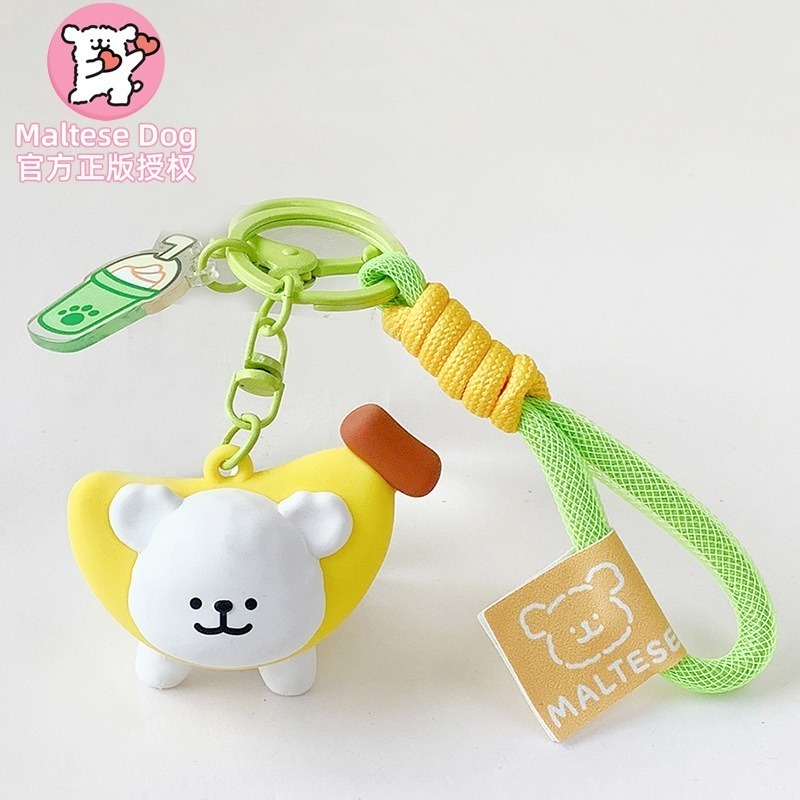 【喵喵屋|24H出貨】線條小狗 全系列 公仔 鑰匙圈 翻頁動畫機 送你小心心 翻轉 掛飾 鑰匙扣 線條狗 可愛小狗-規格圖9