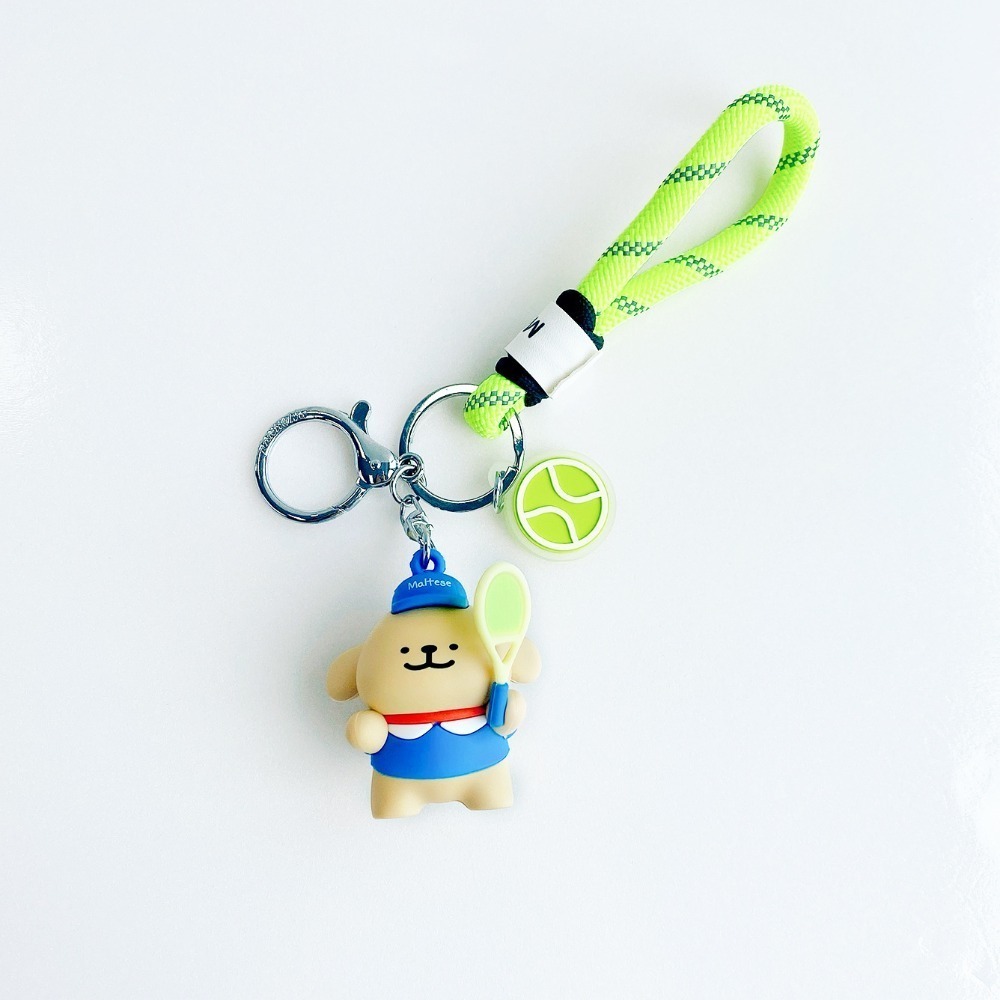 【喵喵屋|24H出貨】線條小狗 全系列 公仔 鑰匙圈 翻頁動畫機 送你小心心 翻轉 掛飾 鑰匙扣 線條狗 可愛小狗-規格圖9