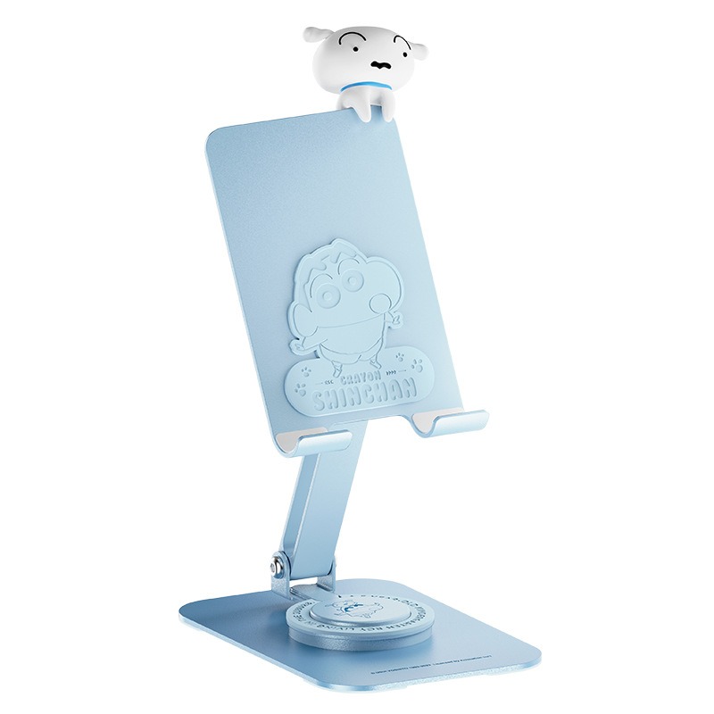 【喵喵屋|24H出貨】蠟筆小新 小白手機支架 金屬支架 平板 追劇 直播 手機支架 折疊支架 手機 懶人支架-規格圖10
